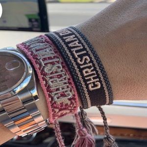 Pink Dior Bracelet